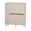 Μπουφές Arch Megapap χρώμα sandstone 98x40x120,5εκ.