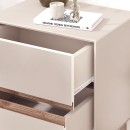 Κομοδίνο Arch Megapap χρώμα sandstone 45x35x52,5εκ.