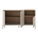 Μπουφές Cailin Megapap χρώμα sandstone - sepet oak 140x41,8x80εκ.