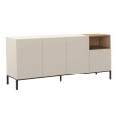 Μπουφές Cailin Megapap χρώμα sandstone - sepet oak 180x41,8x80εκ.