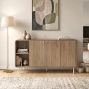 Μπουφές Colia Megapap χρώμα sepet oak 150x44x80εκ.