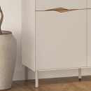 Μπουφές Marquise Megapap χρώμα sandstone 98x40x120εκ.
