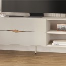 Έπιπλο τηλεόρασης Marquise Megapap χρώμα sandstone 150x35x56εκ.