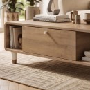 Τραπεζάκι σαλονιού Doro Megapap χρώμα sepet oak 100x60x34,6εκ.