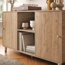 Μπουφές Doro Megapap χρώμα sepet oak 150,2x39x81εκ.