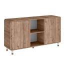 Μπουφές Doro Megapap χρώμα sepet oak 150,2x39x81εκ.