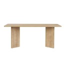 Τραπέζι Linza Megapap χρώμα honey oak 180x90x75εκ.