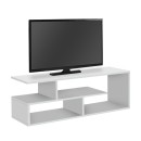 Έπιπλο τηλεόρασης Forever Megapap χρώμα λευκό 120x30x40cm.