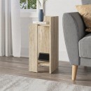 Κομοδίνο Elos Megapap δεξί χρώμα travertine 25x27x60εκ.