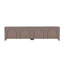 Έπιπλο τηλεόρασης Aurelia Megapap χρώμα μόκα 180x32x45εκ.