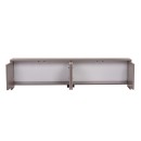 Έπιπλο τηλεόρασης Aurelia Megapap χρώμα μόκα 180x32x45εκ.