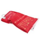 DAS HOME CHRISTMAS ΠΟΤΗΡΟΠΑΝΑ ΣΕΤ 2ΤΜΧ 30X50 0907 RED, WHITE