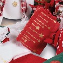 DAS HOME CHRISTMAS ΠΟΤΗΡΟΠΑΝΑ ΣΕΤ 2ΤΜΧ 30X50 0907 RED, WHITE