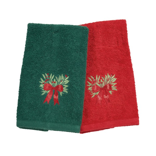 DAS HOME CHRISTMAS ΠΟΤΗΡΟΠΑΝΑ ΣΕΤ 2ΤΜΧ 30X50 0908 GREEN, RED