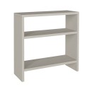 Τραπεζάκι βοηθητικό Silvanus Megapap χρώμα sandstone 51x17,5x49εκ.