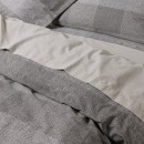 DAS HOME ΣΕΤ ΣΕΝΤΟΝΙΑ ΜΟΝΑ ΜΕ ΛΑΣΤΙΧΟ CASUAL 5458 BEIGE, GREY