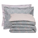 DAS HOME ΣΕΤ ΣΕΝΤΟΝΙΑ ΥΠΕΡΔΙΠΛΑ ΜΕ ΛΑΣΤΙΧΟ CASUAL 5457 MULTICOLOR