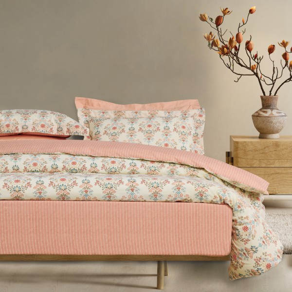 DAS HOME ΣΕΤ ΠΑΠΛΩΜΑΤΟΘΗΚΗ ΥΠΕΡΔΙΠΛΗ CASUAL 5455 MULTICOLOR