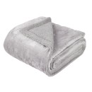 DAS HOME ΚΟΥΒΕΡΤΑ FLEECE 130Χ170 CHRISTMAS 1373 GREY