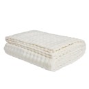 DAS HOME ΚΟΥΒΕΡΤΑ BUBBLE FLEECE 240Χ260 1369 IVORY