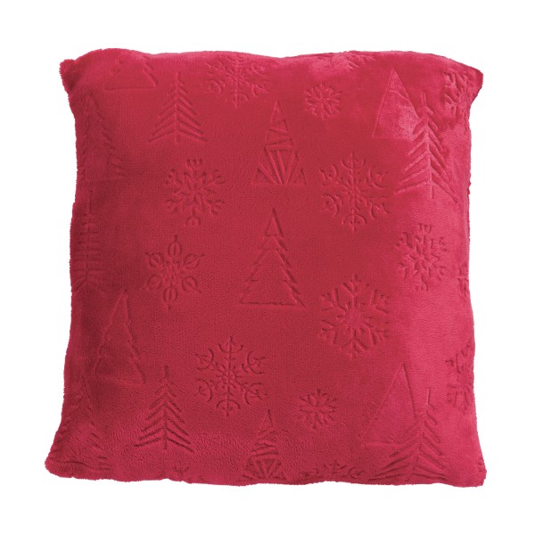 DAS HOME ΜΑΞΙΛΑΡΙ ΦΙΓΟΥΡΑΣ 40X40 CHRISTMAS 1375 RED