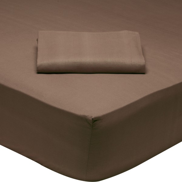 DAS HOME ΣΕΝΤΟΝΙ KING ΜΕ ΛΑΣΤΙΧΟ COFFEE BRONW 1004 COFFEE BROWN