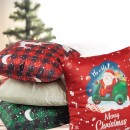 DAS HOME CHRISTMAS ΜΑΞΙΛΑΡΙ ΦΙΓΟΥΡΑΣ 45X45 0852 RED