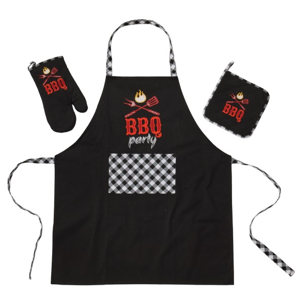 DAS HOME ΣΕΤ ΚΟΥΖΙΝΑΣ 3ΤΜΧ 0862 BLACK