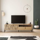 Έπιπλο τηλεόρασης Dionysos Megapap χρώμα sapphire oak 170x45x48,6εκ.