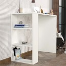 Γραφείο εργασίας Netenia Megapap χρώμα λευκό 90x40x74εκ.