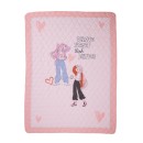 DAS KIDS ΚΟΥΒΕΡΛΙ ΜΟΝΟ 4940 GREY, PINK