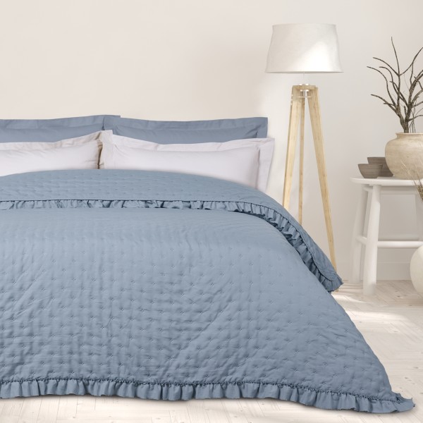 DAS HOME ΚΟΥΒΕΡΛΙ ΥΠΕΡΔΙΠΛΟ HAPPY 9657 BLUE