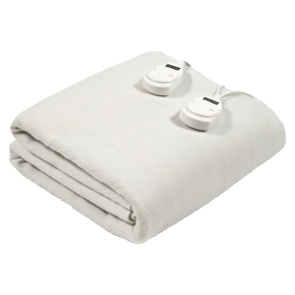DAS HOME ΗΛΕΚΤΡΙΚΗ ΚΟΥΒΕΡΤΑ CLASSIC KING SIZE 0487 ΕΚΡΟΥ