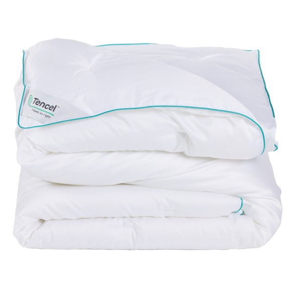 DAS HOME ΠΑΠΛΩΜΑ TENCEL 240Χ260 COMFORT 1429 WHITE