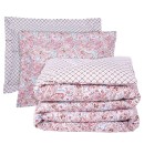 DAS HOME ΣΕΤ ΣΕΝΤΟΝΙΑ KING HAPPY 9669 PINK, RED