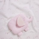 DAS BABY ΚΟΥΒΕΡΤΑ ΠΙΚΕ 75X100 RELAX 4957 GREY, PINK, WHITE