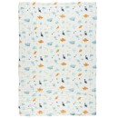 DAS BABY ΚΟΥΒΕΡΤΑ-ΜΟΥΣΕΛΙΝΑ 105X150 RELAX 6623 ΛΕΥΚΟ, ΜΠΛΕ, ΠΟΡΤΟΚΑΛΙ