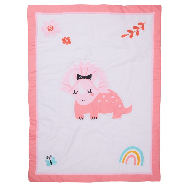 DAS BABY ΚΟΥΒΕΡΛΙ FUN 4936 PINK, WHITE