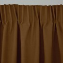 LINO ΚΟΥΡΤΙΝΑ RENAS ΜΕ ΤΡΕΣΑ 216 TABAC 140X280 LINO ΚΟΥΡΤΙΝΑ RENAS ΜΕ ΤΡΕΣΑ 216 TABAC 140X280