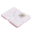 DAS HOME ΣΕΤ ΠΟΤΗΡΟΠΑΝΑ 2ΤΜΧ 30Χ50 0828 PINK, WHITE