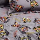 DAS KIDS ΣΕΤ ΠΑΠΛΩΜΑΤΟΘΗΚΗ ΜΟΝΗ 4974 GREY