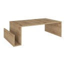 Τραπεζάκι σαλονιού Regnar Megapap χρώμα sapphire oak 100,6x55x31,8εκ.