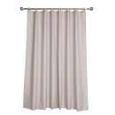 DAS HOME ΚΟΥΡΤΙΝΑ ΜΠΑΝΙΟΥ 200X180 0808 TAUPE