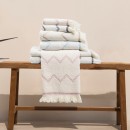 DAS HOME ΣΕΤ ΠΕΤΣΕΤΕΣ 3ΤΕΜΑΧΙΩΝ BEST 0870 DUSTY BLUE