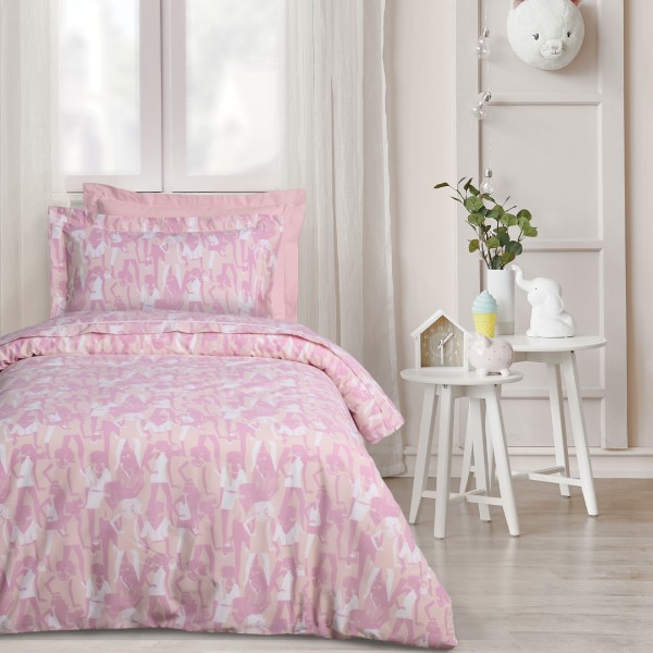 DAS KIDS ΣΕΤ ΣΕΝΤΟΝΙΑ ΜΟΝΑ 4987 PINK