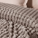 DAS HOME ΚΟΥΒΕΡΤΑ FLEECE 160Χ220 1387 TAUPE