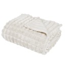 DAS HOME ΚΟΥΒΕΡΤΑ FLEECE 220Χ240 1386 WHITE