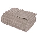 DAS HOME ΚΟΥΒΕΡΤΑ FLEECE 220Χ240 1387 TAUPE