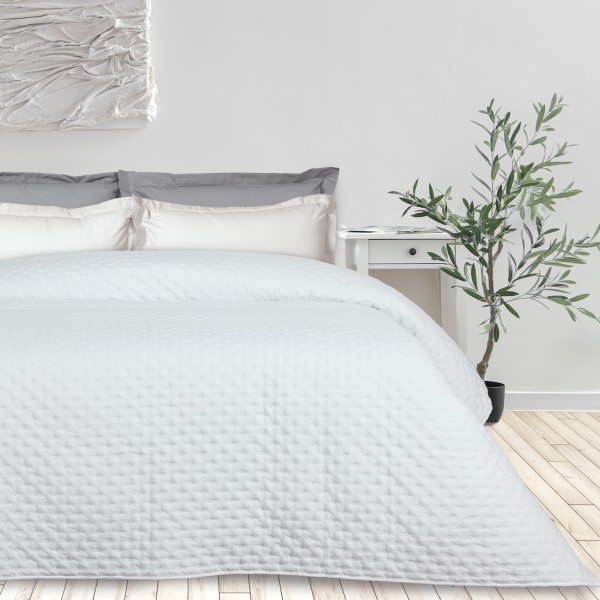 DAS HOME ΚΟΥΒΕΡΛΙ ΥΠΕΡΔΙΠΛΟ HAPPY 9658 WHITE