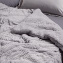 DAS HOME ΚΟΥΒΕΡΤΟΠΑΠΛΩΜΑ SHERPA ΜΟΝΟ 1368 GREY